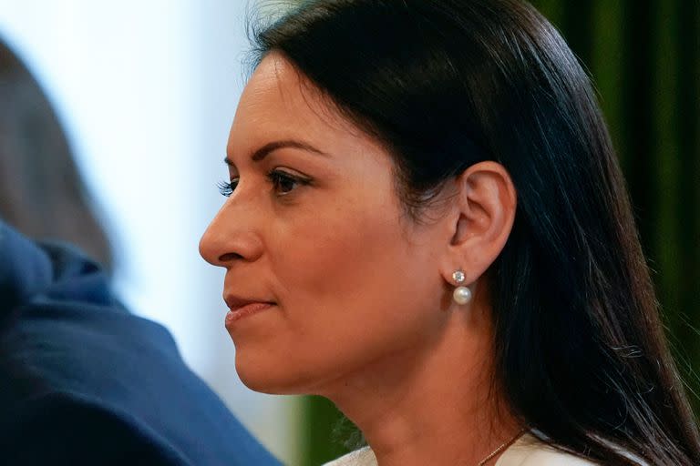 La ministra del Interior británica Priti Patel.