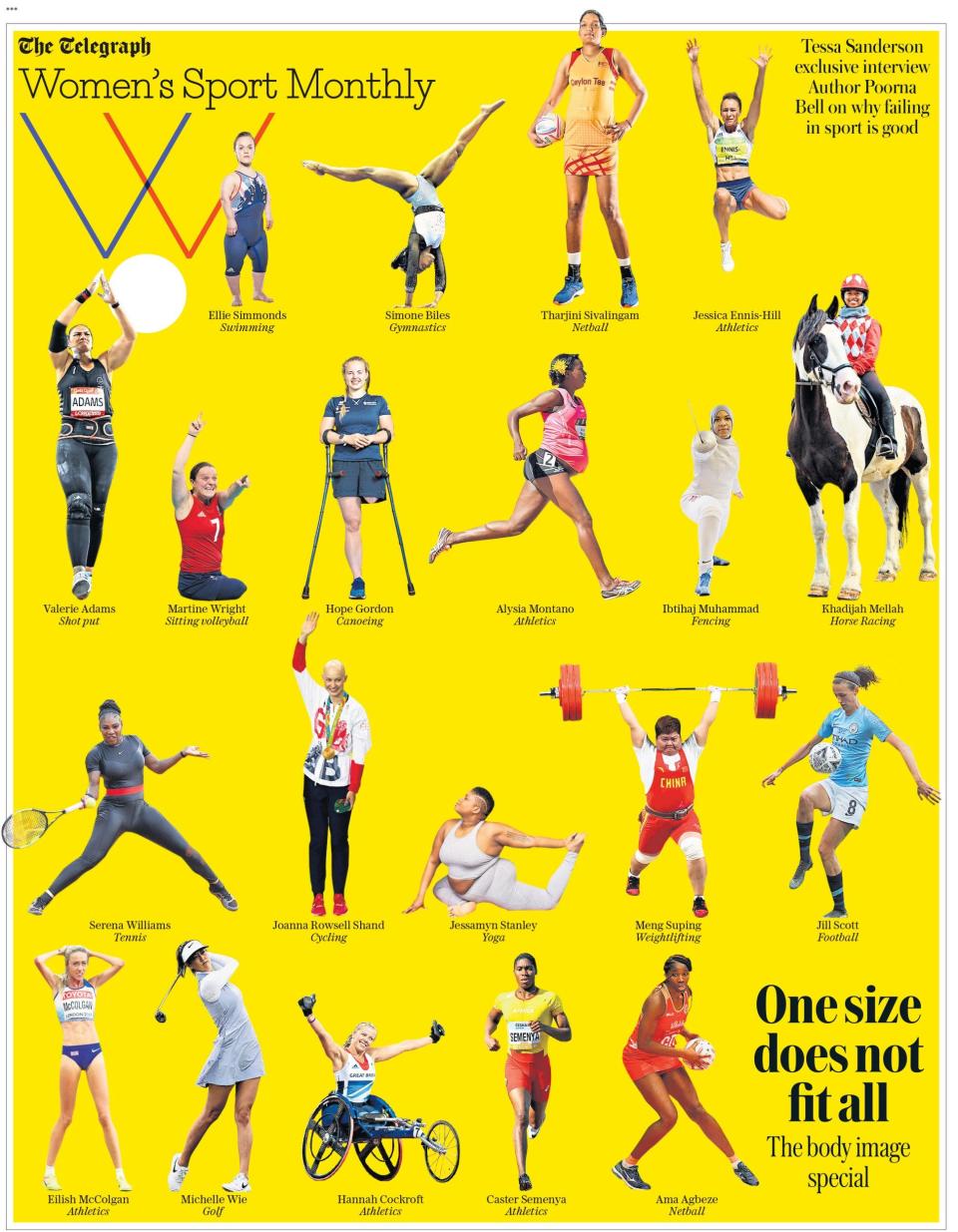 Telegraph Women's Sport 2019