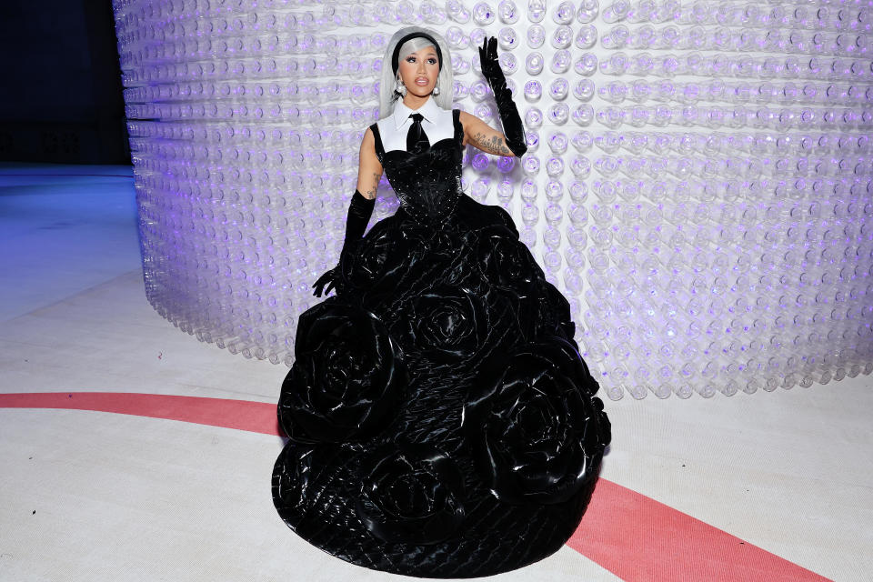 Cardi B attends the 2023 Met Gala celebrating 