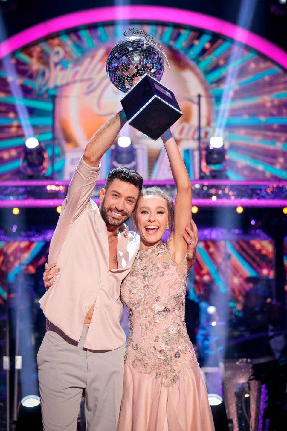 Programme Name: Strictly Come Dancing 2021 - TX: 18/12/2021 - Episode: n/a (No. n/a) - Picture Shows:  Giovanni Pernice, Rose Ayling-Ellis - (C) BBC - Photographer: Guy Levy