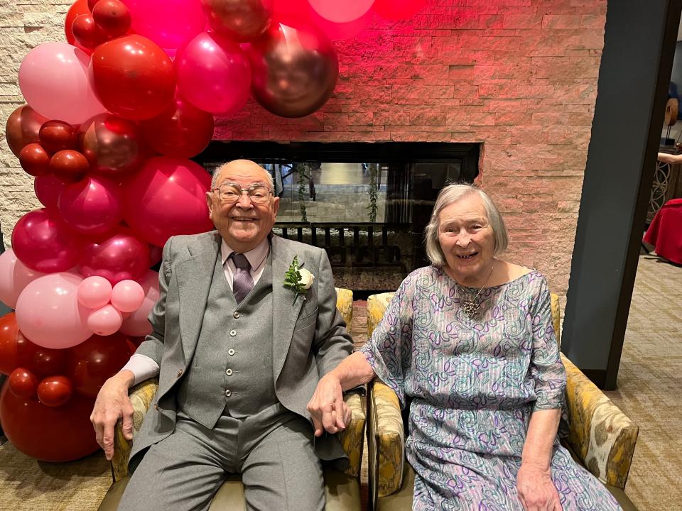 California couple Jack and Beverly Irvine celebrating 71 years of marriage on Feb. 10, 2024.