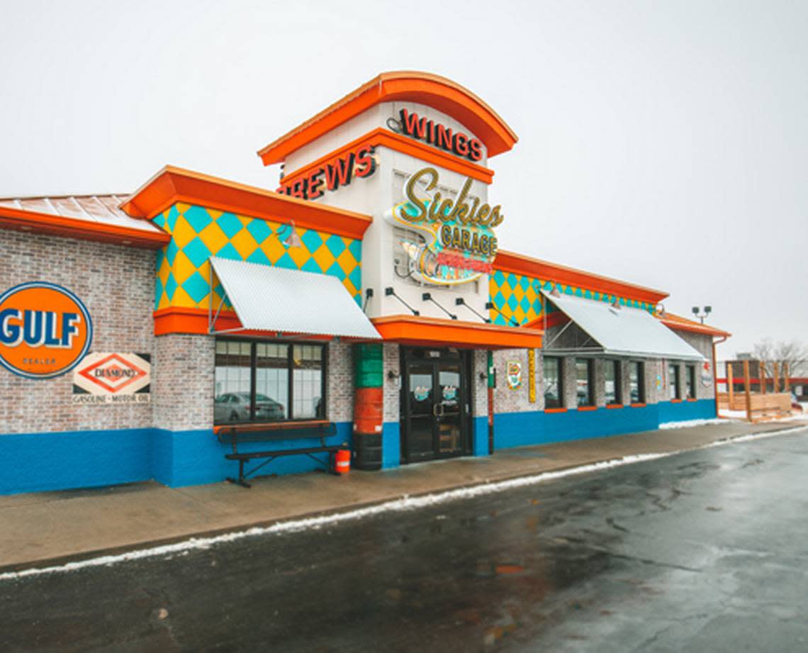 An example of a Sickies restaurant, this one in Bellevue, Nebraska