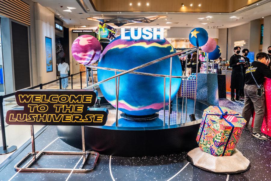 LUSH冬季節日限定店