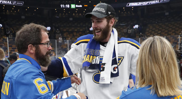 Ring Ceremony  St. Louis Blues