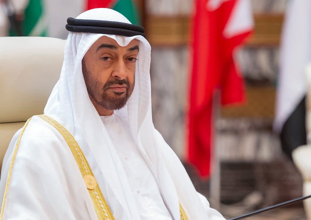 Abu Dhabi’s Crown Prince Sheikh Mohammed bin Zayed Al Nahyan  (Saudi Royal Palace/AFP via Getty)