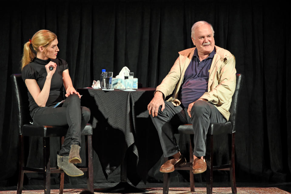 Camilla Cleese interviews her father John Cleese at The Louisville Palace