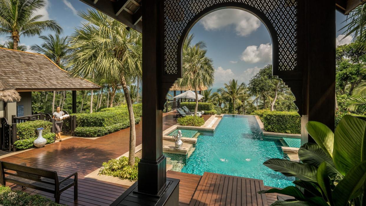 The White Lotus Season 3 will be shot at Four Seasons Koh Samui. Here is a photo of the pool area of Four Seasons Koh Samui. (PHOTO: Four Seasons Koh Samui)