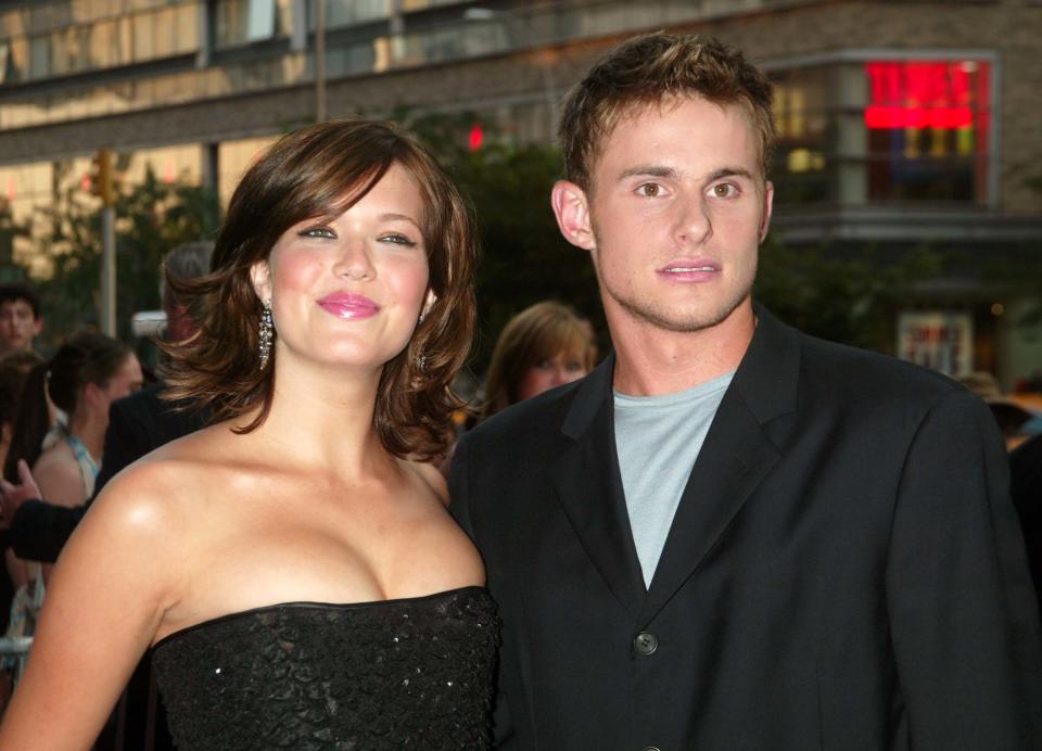 Mandy Moore and Andy Roddick. (Photo: Getty Images)