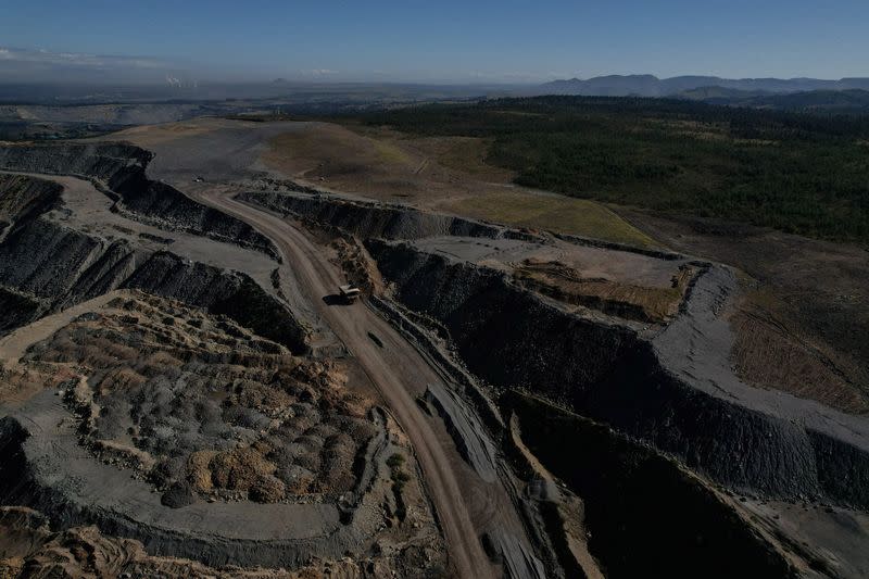 Glencore's Mount Owen coal mine site in Ravensworth