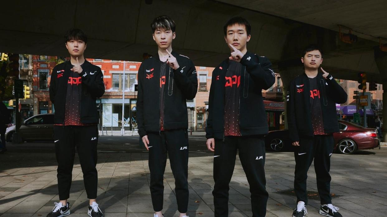 JD Gaming has swept Rogue 3-0 in the quarterfinals of Worlds 2022. (Photo: Riot Games)
