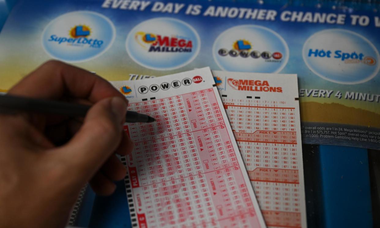<span>Washington DC resident John Cheeks purchased a Powerball lottery ticket at the center of the dispute on 6 January 2023.</span><span>Photograph: Anadolu Agency/Getty Images</span>