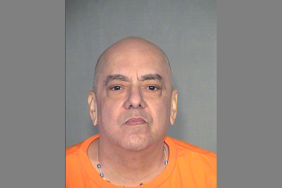 This undated mugshot released by the Arizona Department of Corrections shows Frank Roque. Roque who was convicted of first-degree murder in the Sept. 15, 2001 shooting of Balbir Singh Sodhi, a Sikh Indian immigrant in the aftermath of the 9/11 terror attacks. The victim's brother Rana Singh Sodhi called Roque in prison three years ago to forgive him for killing his older brother. (Arizona Department of Corrections via AP)