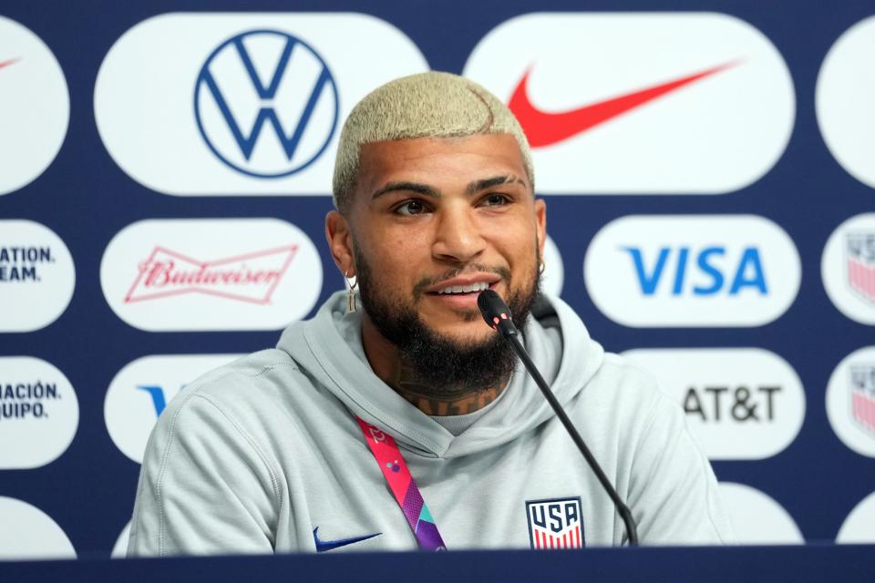 DeAndre Yedlin is the only USMNT player with World Cup experience.