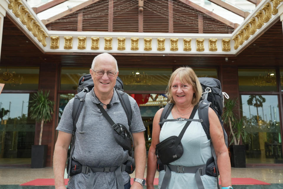 Race Across The World's Stephen and Viv fall even more in love with each other