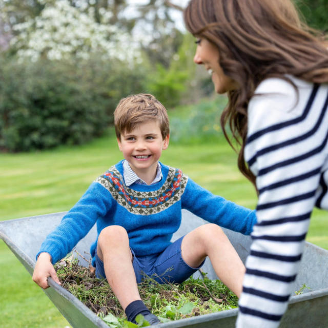 See the First Official Portraits of Prince Louis