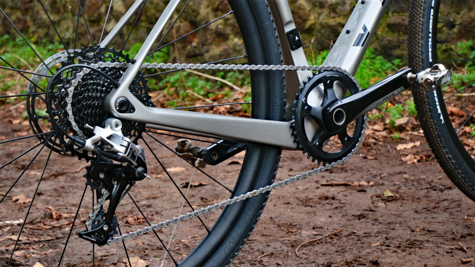 Vitus Venon EVO GR gravel bike drivetrain detail