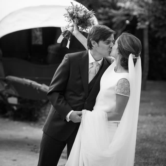 Silvia y Borja, un amor bajo la luz de la luna llena