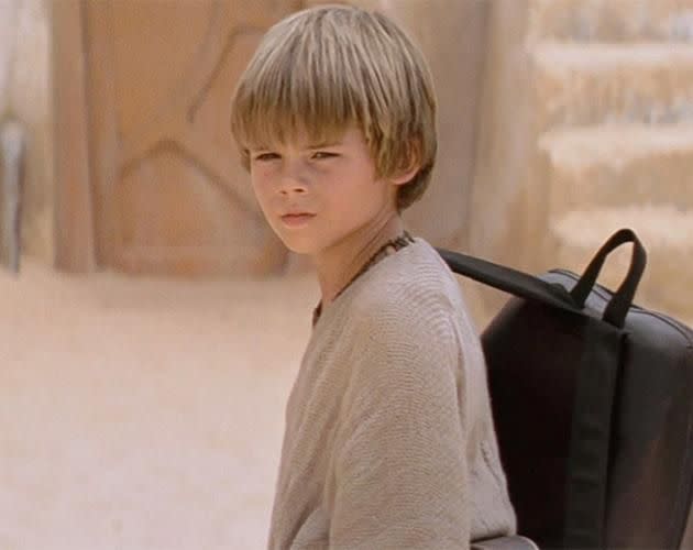Jake Lloyd portrayed the young Anakin Skywalker. Photo: Star Wars