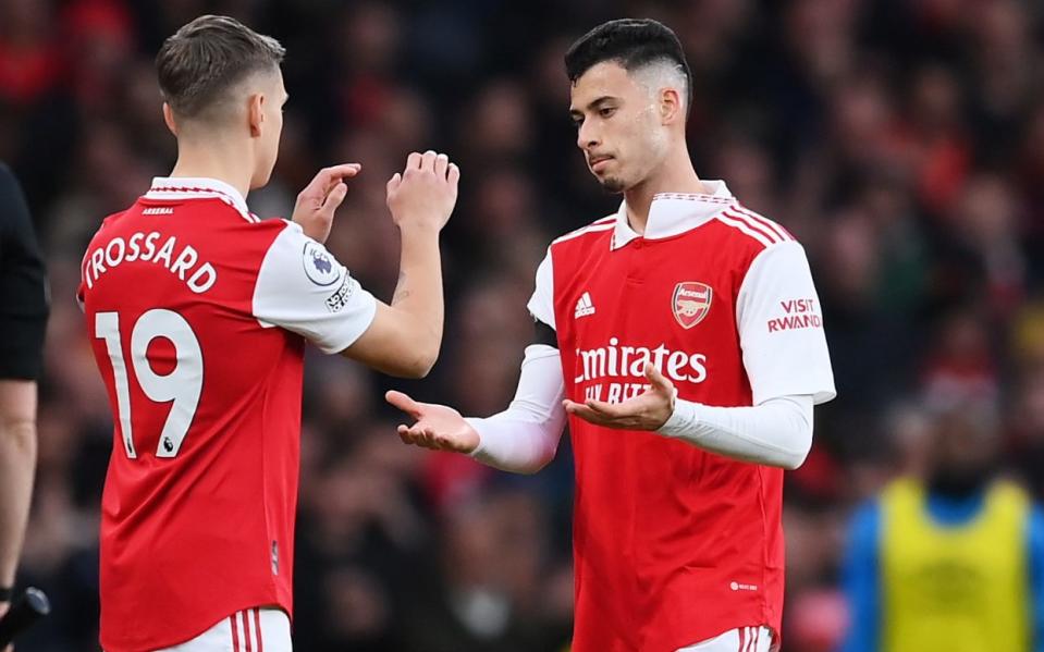 Arsenal need to get their left flank firing again with Gabriel Martinelli subdued - Shaun Botterill/Getty Images