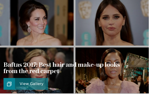 Baftas hair and make-up looks