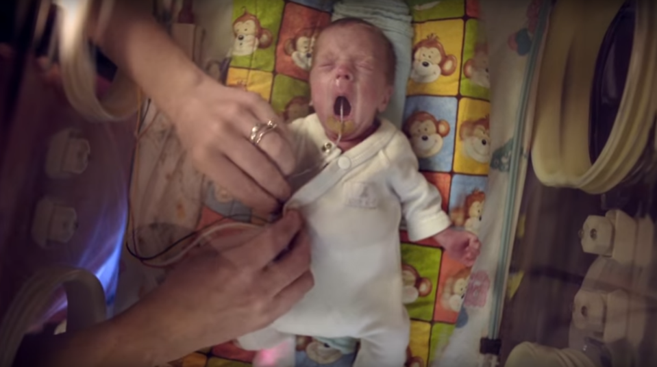 Pampers change emotional premature baby advert due to complaints