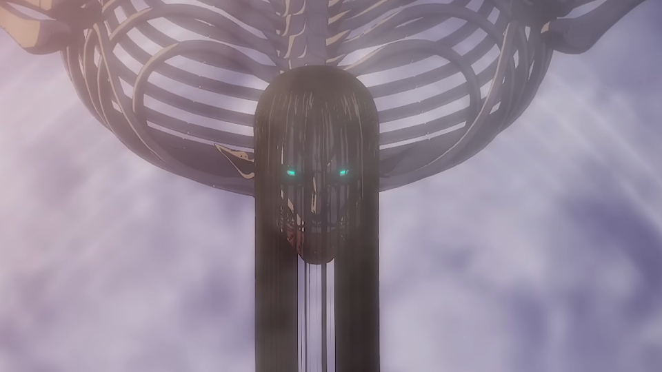 Eren's Founding Titan in Attack on Titan.