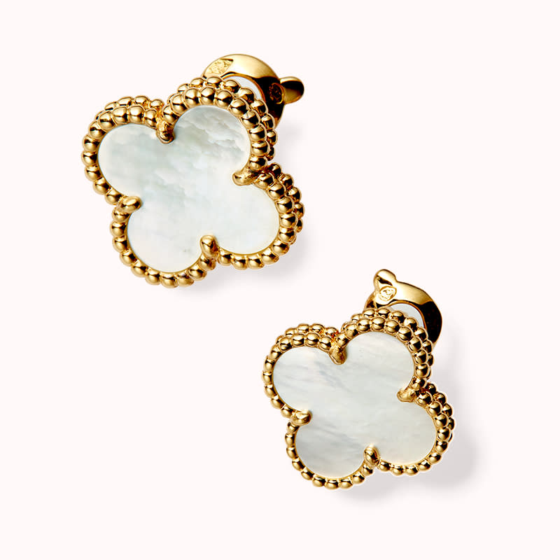 VAN CLEEF & ARPELS VINTAGE ALHAMBRA EARRINGS