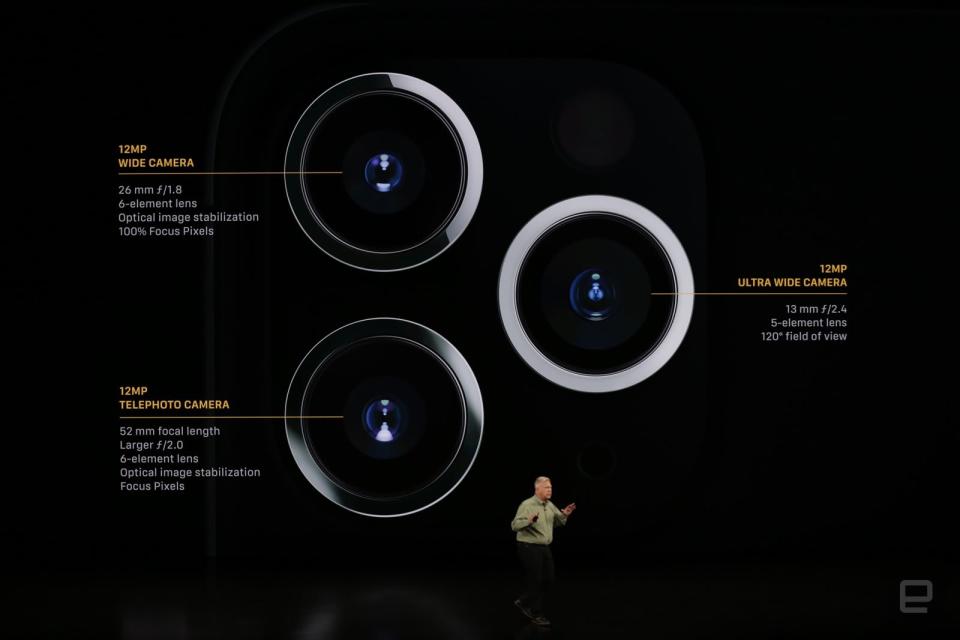 iPhone 11 Pro cameras