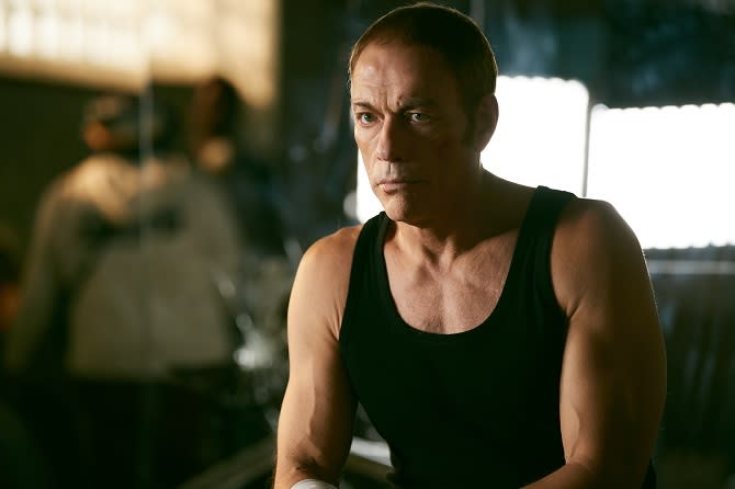 Jean-Claude Van Damme en El &#xfa;ltimo mercenario (Alois Maillet, cortes&#xed;a de Netflix)