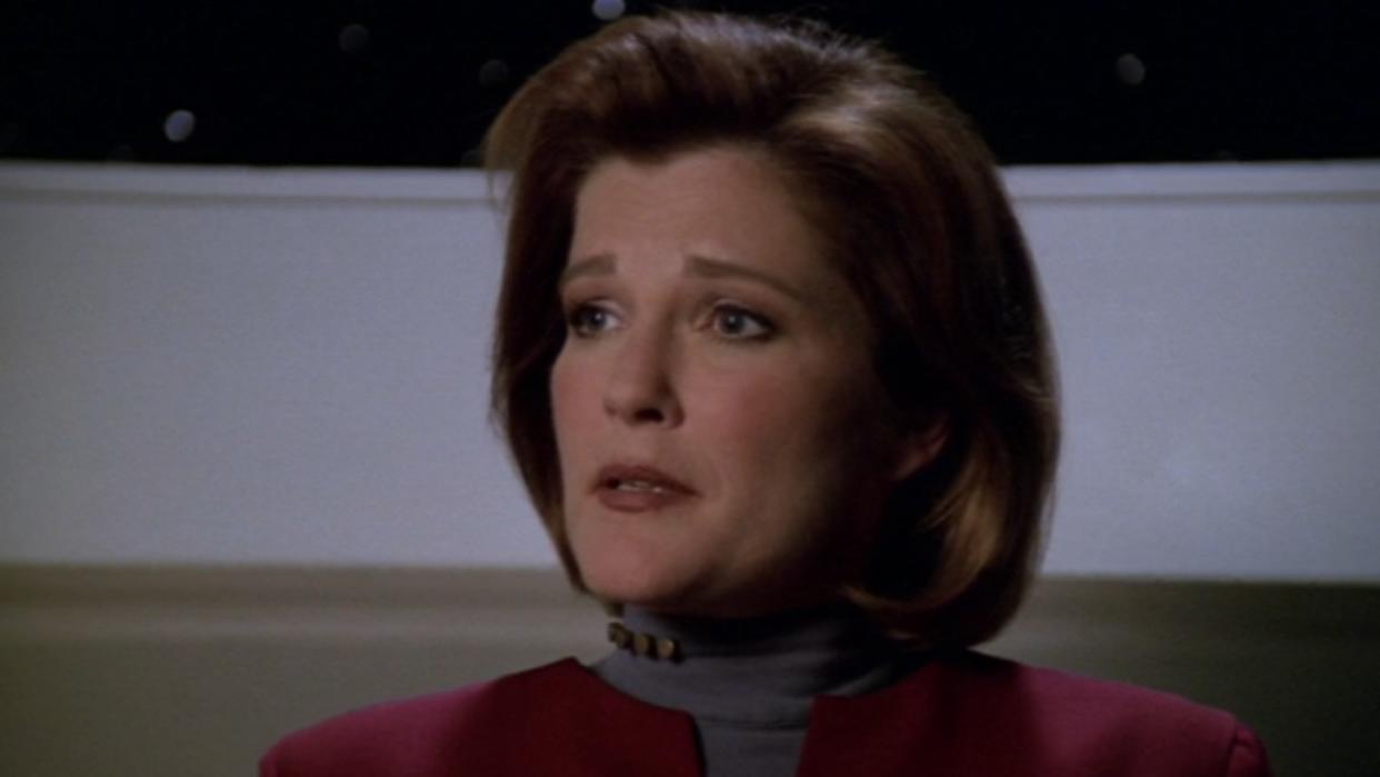  Kate Mulgrew as Kathryn Janeway on Star Trek: Voyager on Paramount+. 