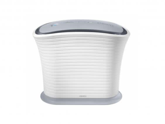 For quiet filtration of dusty air particles, this purifier is ideal for hayfever sufferers (Homedics)