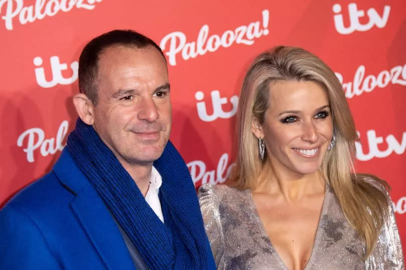 Martin Lewis and Lara Lewington attend ITV Palooza! at The Royal Festival Hall on November 23, 2021