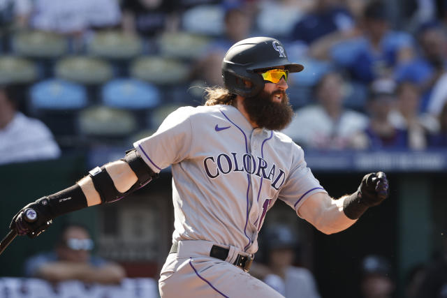 Montero's triple in 5-run first boosts Rockies past Royals