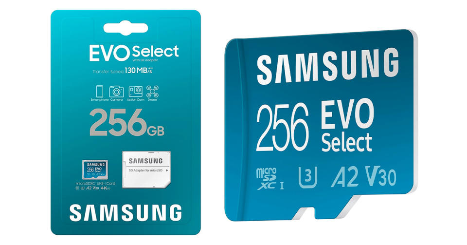 Samsung EVO Select MicroSD. Foto: Amazon