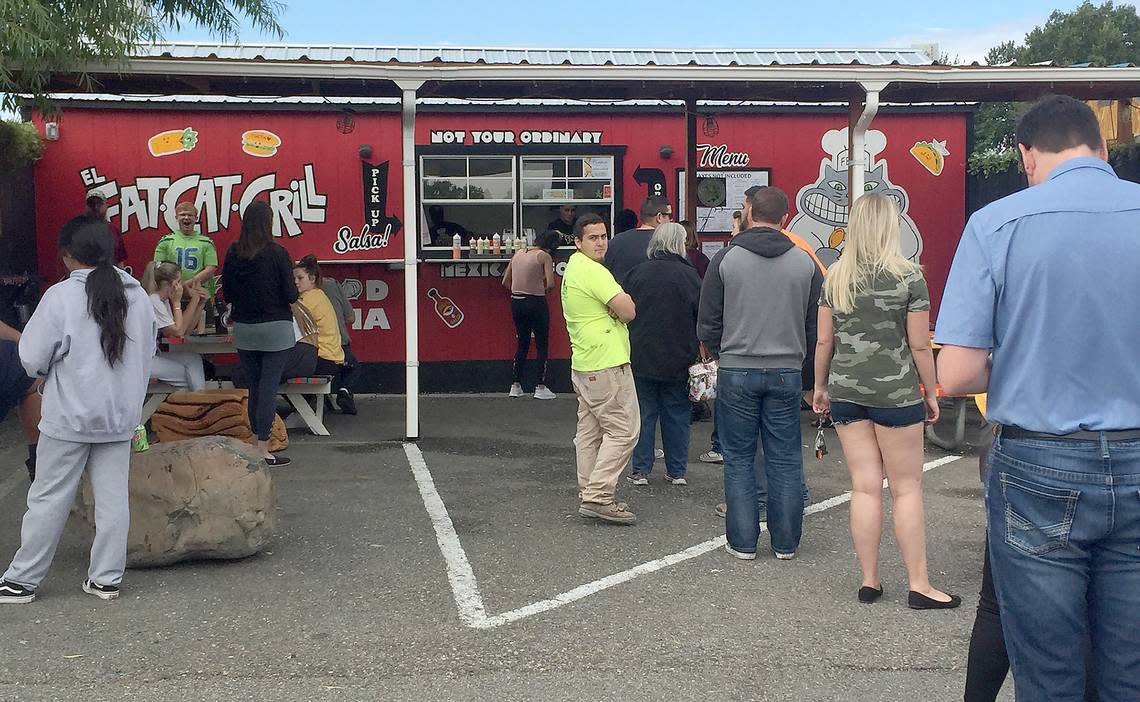 El Fat Cat Grill reopened Friday, Sept. 20, at its spot near Kamiakin High School after closing for a month to more than double in size.
