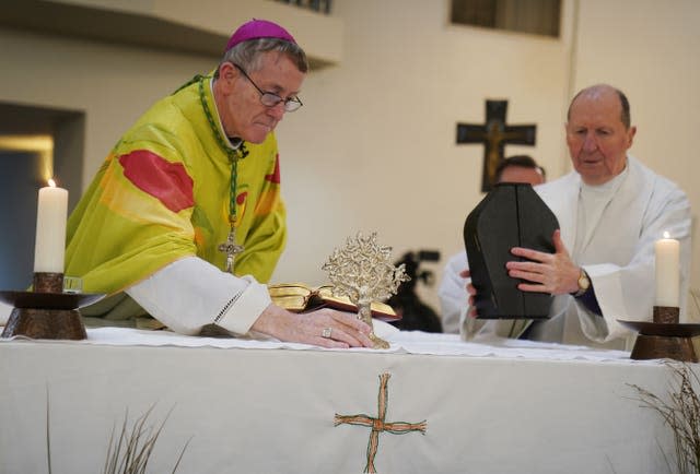 Relic of St. Brigid returned to Co. Kildare