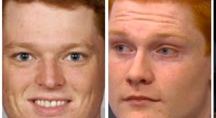 Cory Schneider (left) and Florida Panthers draft pick Owen Tippett do bear a resemblance.