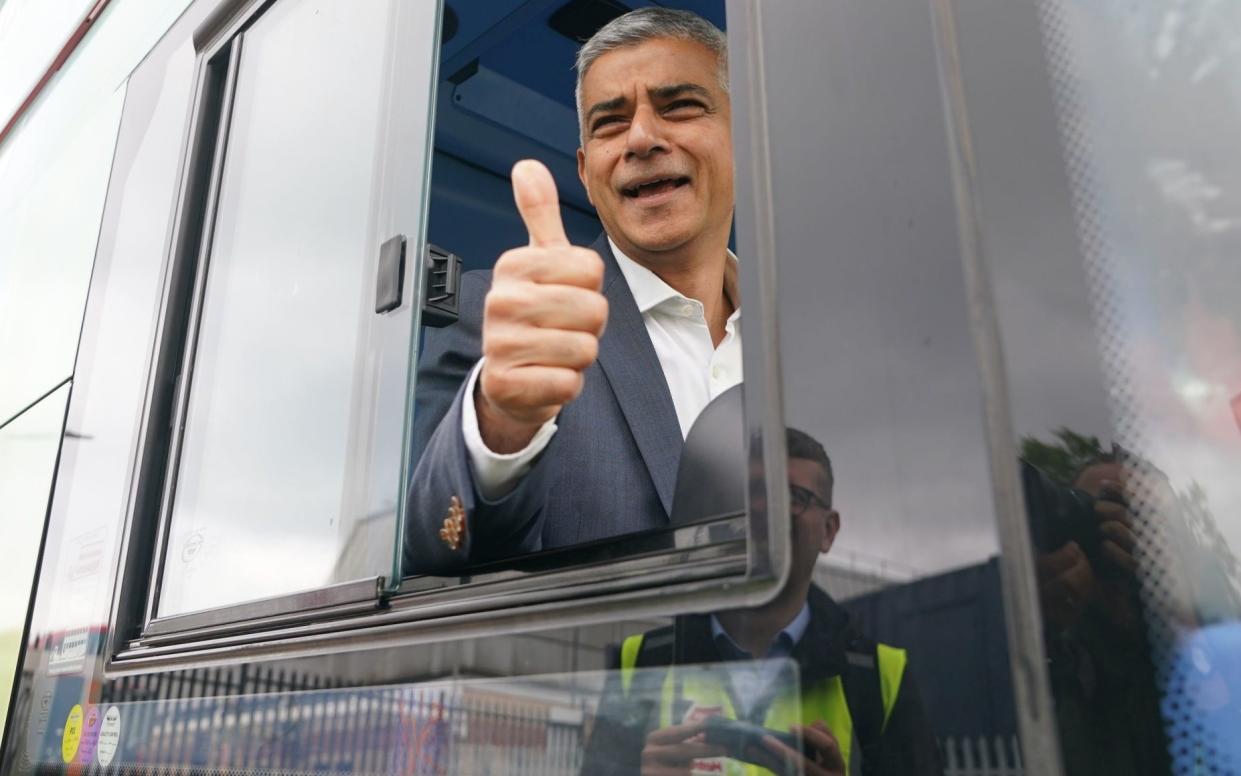 Sadiq Khan has been mocked by his Tory rival over the 'Bakerloop' announcement