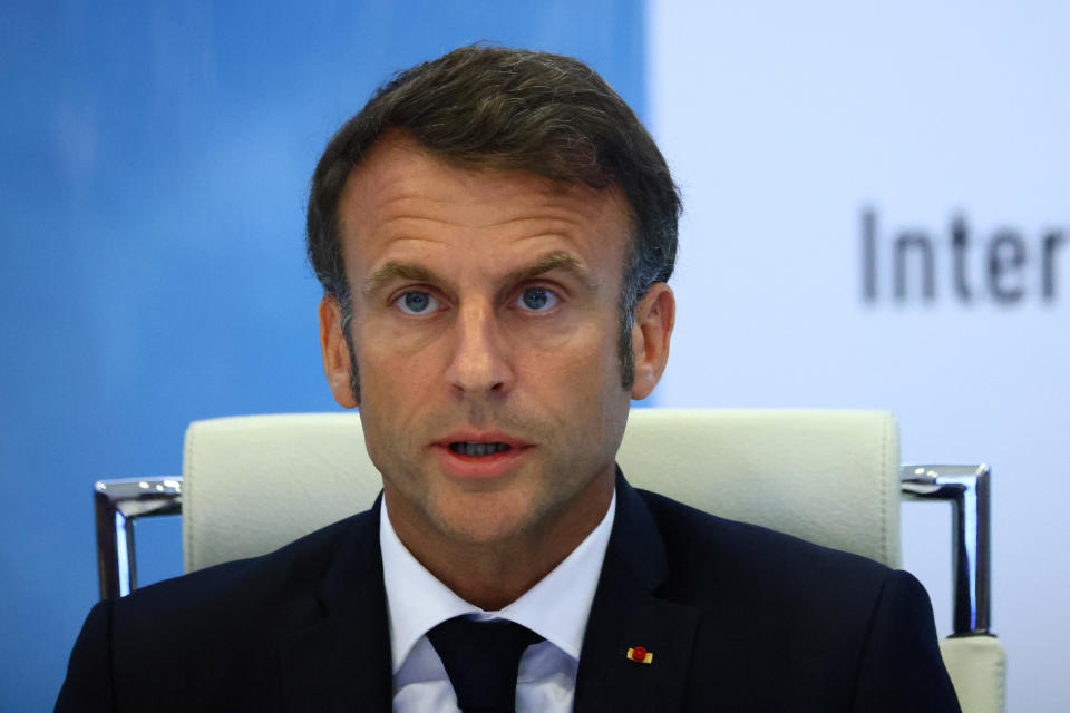 Emmanuel Macron (Bild: REUTERS/Yves Herman/Pool)