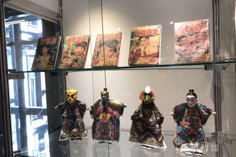 20190124-台灣漫畫基地24日正式開幕，目前舉辦台漫六十展覽，圖為漫畫基地2、3樓展出各類作品。（吳尚軒攝）