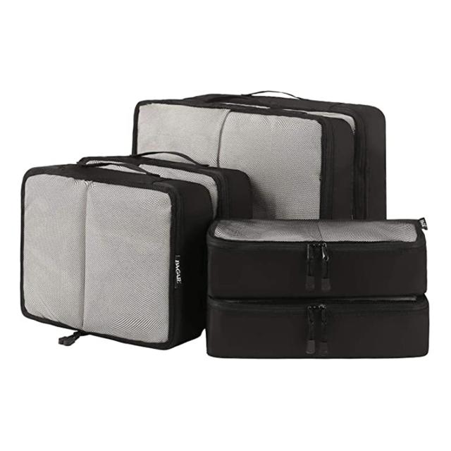 6 Set Packing Cubes,3 Various Sizes Travel Luggage Packing Organizers, Bagail