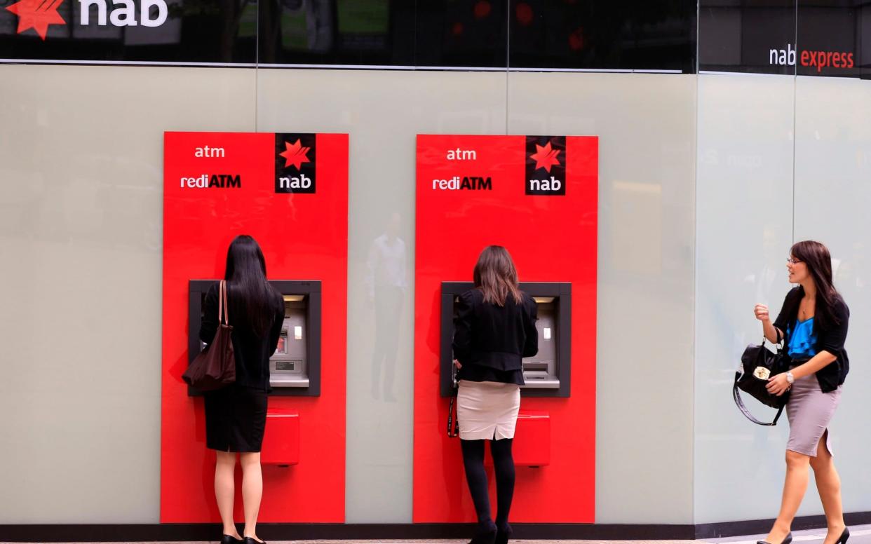 National Australia Bank was one of several major finance firms found to have mis-sold advice to customers - AP