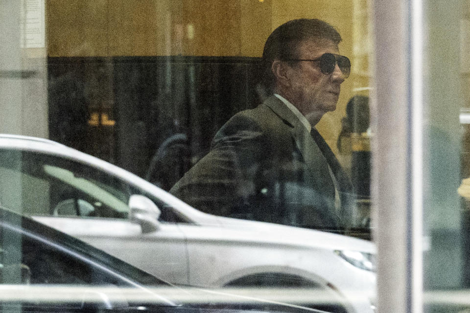 Former Philadelphia police detective Martin Devlin leaves the Juanita Kidd Stout Center for Criminal Justice, Friday, April 5, 2024, in Philadelphia. Three long-retired Philadelphia police detectives, Martin Devlin, Manuel Santiago and Frank Jastrzembski, are accused of lying under oath at the 2016 retrial of a man the jury exonerated in a 1991 rape and murder. The case, if it proceeds to trial in November, would mark a rare time when police or prosecutors face criminal charges for flawed work that leads to wrongful convictions. (AP Photo/Joe Lamberti)