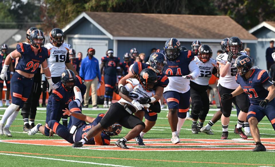 The College of the Sequoias' football team will be playing in the Valley Center Bowl on Thursday in Merced.