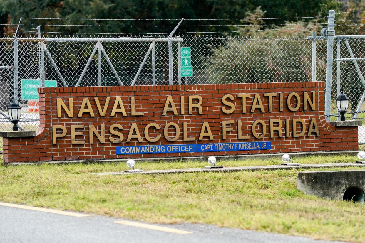 The Pensacola Naval Air Station: Getty Images