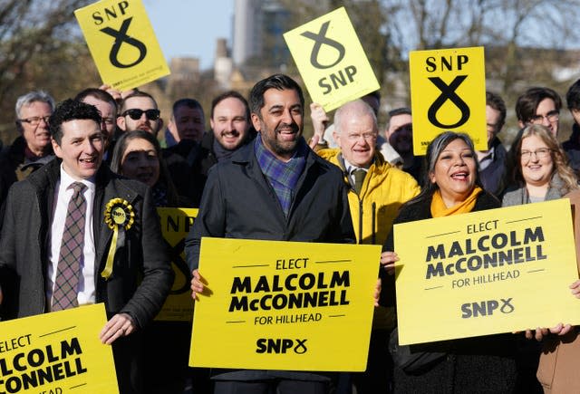 SNP photocall- Glasgow