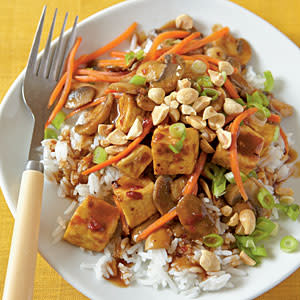 Szechuan-Style Tofu with Peanuts