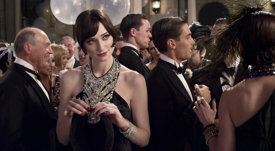 Elizabeth Debicki as Jordan Baker in still from the 2013 film The Great Gatsby