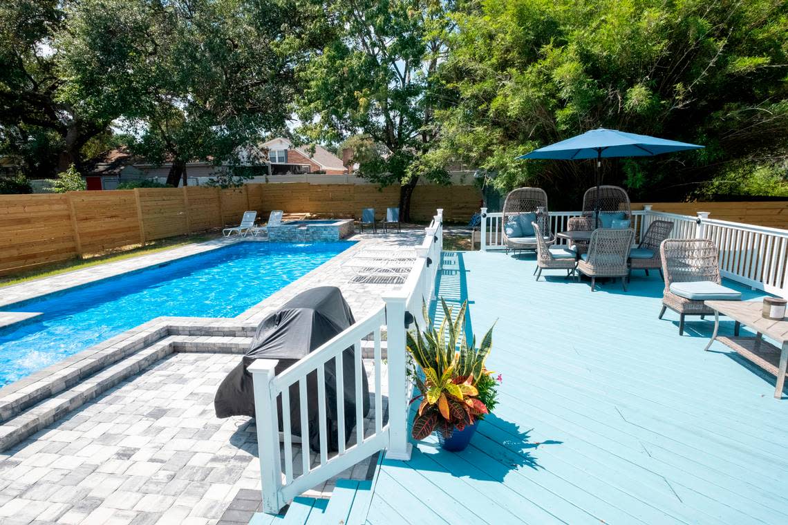 The domed architecture of this Airbnb vacation rental home in North Myrtle Beach make it one of the more unique offering in the Myrtle Beach area. Aug. 31, 2022.