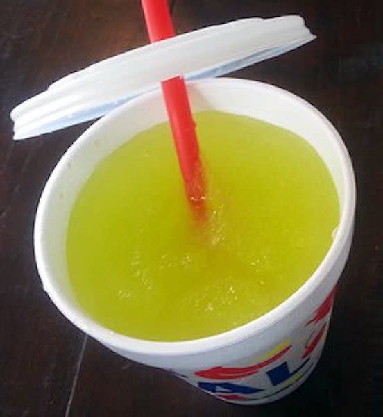 Pickle Juice Slush, Sonic